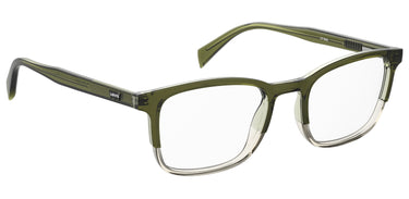Premium Men Levis Eyeglasses: LV 5042 - Green Crystal(2) - SpecSMART Eye Clinic (Diagonal View)
